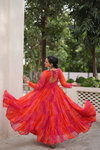 Lw 9263 Laheriya & Bandhej Print Navratri Special Gown Collections